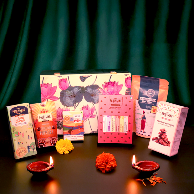 Diwali Hamper- Divine Lotus Trunk