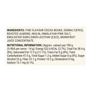 No Added Sugar | 70% Dark Almonds & Himalayan Pink Salt Chocolate | Vegan Friendly