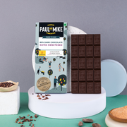 80% Dark Chocolate Dates Sweetened | Heavy Metals Tested