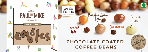 Chocolate Coated Coffee Beans- Assortment of Four Flavours