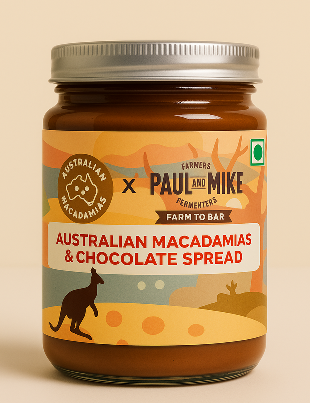 Australian Macadamia and Chocolate Spread Jar