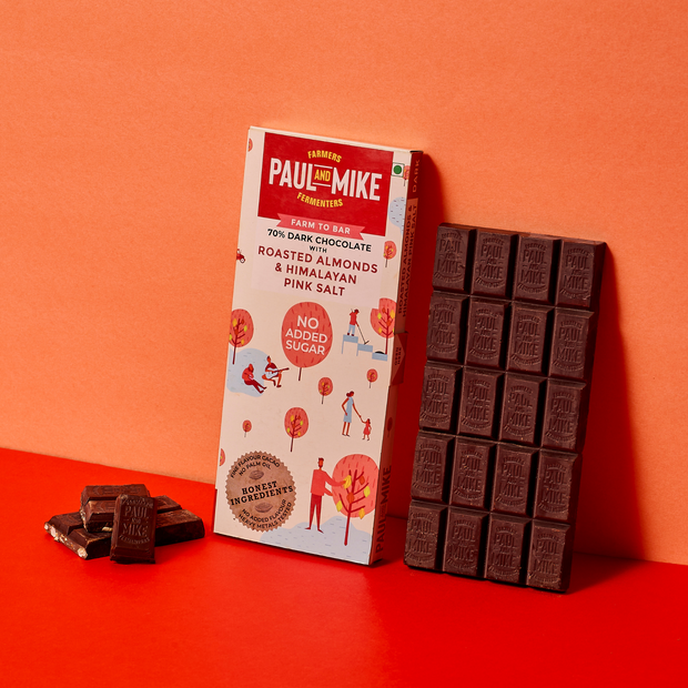 80% Dark Plain Chocolate | No Added Sugar | Vegan Friendly