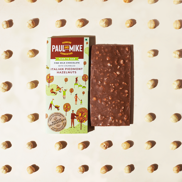 Fine Milk Italian Piedmont Hazelnuts Chocolate