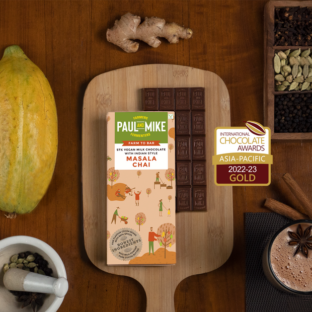57% Milk Indian Style Masala Chai Chocolate