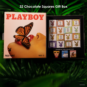 Playboy X Paul And Mike 32 Chocolate Squares Gift Box- Butterfly