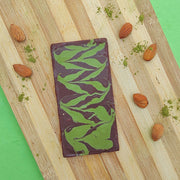 Tea Trunk Matcha Swirl with Almonds Chocolate