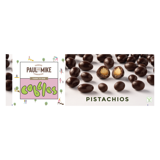 Chocolate coated Pista